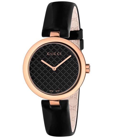 montre gucci noir femme|gucci women's watches clearance.